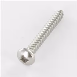 Vis tôle Tête cylindrique large TCL Pozi 4.8X19 Inox A4 Autre références : 644054,8X19 TCP4.8X19A4 A05296 7654520 36630721731 ...