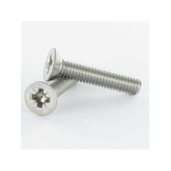 Vis Express - Vis métaux Tête fraisée tf Pozi M6X10 Inox A4-1 piece