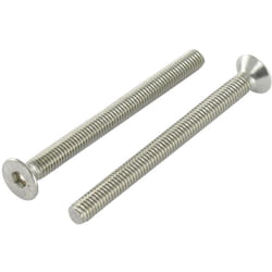 Vis métaux fhc tête fraisée empreinte hexagonale creuse Clé de 2.5 HC2.5 M4X10 Filetage total Inox A4-1 piece