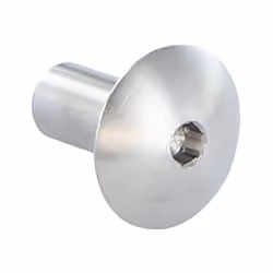 Ecrou Relieur Tête bombée Clé de 4 HC4 M6X15 8.5X18 Inox Autre références : 3617500746801 36987 A0003984