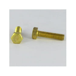 Vis métaux Laiton Tête hexagonale th M5X20-1 piece