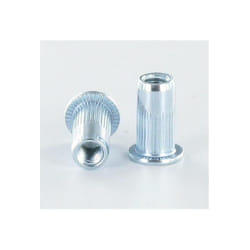 Vis Express - Ecrou à sertir Tête plate tp M10X19.5 ACPC35 Acier zingué-1 piece