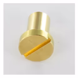 Ecrou Relieur Tête cylindrique TC Fendue 8X12 M6X11 Laiton Autre références : 3617500754240 6381000