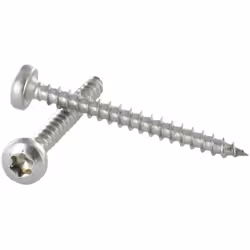 VBA Vis bois agglo Inox A2 Tête ronde TR 4X30 TORX T20 Autre références : 9045240 30 LC35325 4QE153381