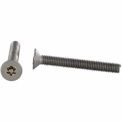 Vis métaux Inox A2 Inviolable Tête fraisée TF TORX T30 + Téton M6X20 Autre références : 628066X20 334982 VITFTI620 M78131117
