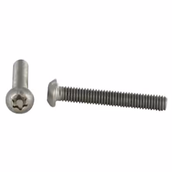 Vis métaux Inox A2 Inviolable Tête bombée T30+TETON M6X20 Autre références : 912126 20 CMVIM6000426 PVVS66 4058506 08320620 V ...