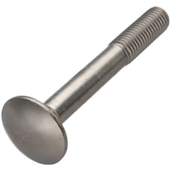 Vis métaux trcc japy tête ronde collet carré Inox A4 M8X70 Filetage partiel-1 pièce