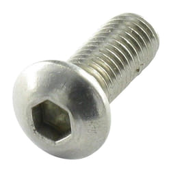 Vis métaux bhc (Tete Bombée Hexagonal creux) M4X12 Filetage total Clé de 2.5 HC2.5 Inox A4-1 piece