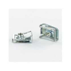 Ecrou à pincer M6 NUT5246 Epaisseur de serrage 0.5 à 4 Acier zingué-1 piece
