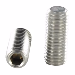 Vis métaux Inox A2 Sans tête six pans creux (sthc) Clé de 5 HC5 M10X10 Bout plat Autre références : 3663072201392 Q.VSTHC10X1 ...