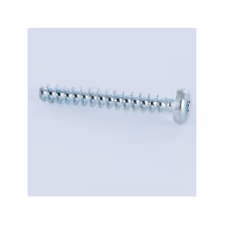 Vis PVC Tête cylindrique TC TORX T10 3.5X10 Acier zingué Autre références : 3617500757777 814670 7000003 814670