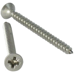 Vis Express - vba Vis bois agglo Tête fraisée tf Pozi N°2 4X50 Filetage total Inox A4-1 piece
