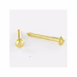 Vis bois Laiton Tête ronde TR Fendue 3X10 Autre références : 3473571040268 130430100000