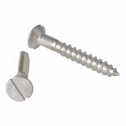 Vis bois Inox A2 Tête fraisée TF Fendue 5X50 Autre références : 623035X50