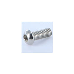 Vis métaux bhc (Tête Bombée Hexagonal creux) M6X10 Filetage total Clé de 4 HC4 Inox A4-1 piece
