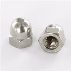 Ecrou Borgne M16 Inox A4 Autre références : 6460416 ECR A416B T30113000058 1410003 EIB A4M16H2