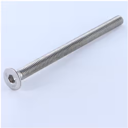 Vis métaux Inox A2 FHC tête fraisée empreinte hexagonale creuse Clé de 4 HC4 M6X80 Filetage total Autre références : 622036X8 ...