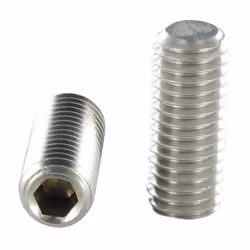 Vis métaux Inox A2 Sans tête six pans creux (sthc) Clé de 2.5 HC2.5 M5X8 Bout plat Autre références : 622045X8 VIS TPL M5 8 0 ...