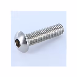 Vis métaux BHC (Tête Bombée Hexagonal creux) M8X25 Filetage total Clé de 5 HC5 Inox A4 Autre références : YDIV60111000 VISTBH ...