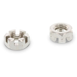 Crou Hexagonal à creneaux Inox A2 M8-1 piece