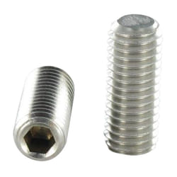 Vis métaux Inox A2 Sans tête six pans creux (sthc) Clé de 3 HC3 M6X30 Bout plat-1 piece