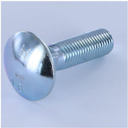TRCC JAPY tête ronde collet carré M16X60 Filetage total Acier zingué-1 piece
