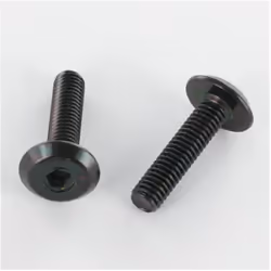 Vis métaux tête plate Clé de 4 HC4 M6X30 Acier zingué noir Autre références : 3617500125866 YVISMETTPHC6 32317 VIS6X30TPLAT Q ...