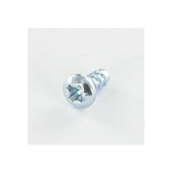 Vis PVC TRILOBE Tête cylindrique bombée TCB Pozi 2.2X6 FILET45 Acier zingué-1 piece