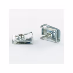Ecrou à pincer M5 NUT8415 Epaisseur de serrage 0.5 à 4 Acier zingué Autre références : 3617500837448 5319011 VISS00534 QUI027 ...