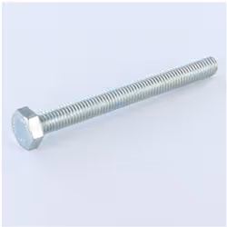 Vis métaux Tête hexagonale TH M16X55 Classe 10.9 Acier zingué Autre références : 3617500221971