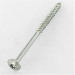 Vba Vis bois agglo Poelier tête ronde large trl 7X90 Filetée sur 60 torx T40 Acier zingué-1 piece
