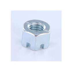 Ecrou à CRENEAUX HK M16 Acier zingué Autre références : 3617500918642 AC001470 00009015 MECAP 6101 6101 260215 6101 104455