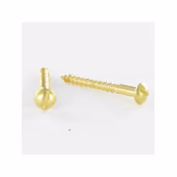 Vis bois Laiton Tête ronde TR Fendue 6X60 Autre références : 3473571041128