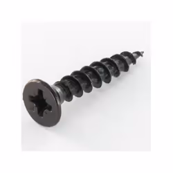 VBA3 Tête fraisée TF Pozi 4X50 Acier zingué noir Autre références : 3617500258397 VATF4.0X50NO