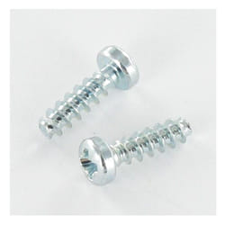 Vis pvc Tête cylindrique bombée tcb Pozi N°1 3X12 1411 kb Acier zingué-1 piece
