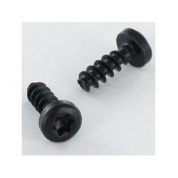 Vis Express - Vis pvc Tête cylindrique tc torx T10 3X8 Acier zingué noir-1 piece