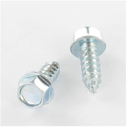 Vis tôle Tête hexagonale TH Embase collerette 4.8X16 Acier zingué-1 piece