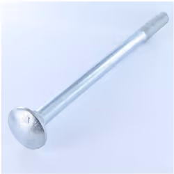 TRCC JAPY tête ronde collet carré Filetage partiel M16X225 Acier zingué Autre références : 3617501110601 3663072313514