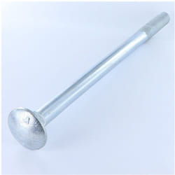 Vis Express - trcc japy tête ronde collet carré Filetage partiel M16X225 Acier zingué-1 piece