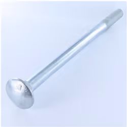Corps de boulon filetage partiel TRCC JAPY tête ronde collet carré M16X240 Acier zingué Autre références : 3617501210905 3663 ...