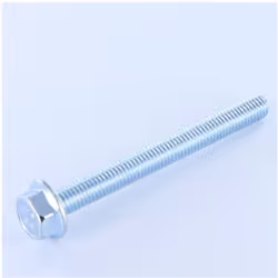 Vis métaux Tête hexagonale TH M8X50 Filetée sur 24 Embase collerette crantée Classe 8.8 Acier zingué Autre références :