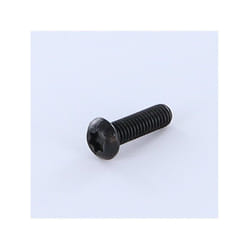 Vis métaux Tête bombée torx T10 M3X10 Classe 8.8 Acier zingué noir-1 piece