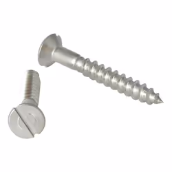 Vis bois Inox A2 Tête fraisée TF Fendue 8X70 Autre références : 623038X70