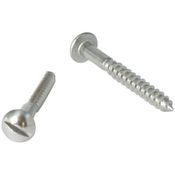 Vis bois Inox A2 Tête ronde tr Fendue 4X25-1 piece