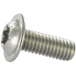 Vis Express - Vis Métaux Tête bombée Embase collerette torx T40 M8X40 Filetage total Inox A2-1 piece