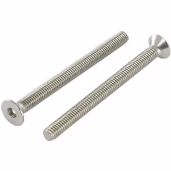 Vis métaux FHC tête fraisée empreinte hexagonale creuse Clé de 6 HC6 M10X60 Filetage total Inox A4 Autre références : 3663072 ...