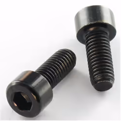 Vis métaux CHC BTR Clé de 3 HC3 M4X12 Filetage total Classe 12.9 Acier zingué noir Diametre = M4, Longueur = 12, Revetement D ...