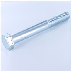 Corps de boulon filetage partiel Tête hexagonale TH M16X250 Classe 8.8 Acier zingué Autre références :