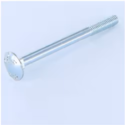 TRCC JAPY tête ronde collet carré Filetage partiel M6X60 Acier zingué Autre références : 3617501205857