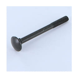 Vis Express - trcc japy tête ronde collet carré Filetage partiel M8X80 Filetée sur 22 Acier zingué noir-1 piece